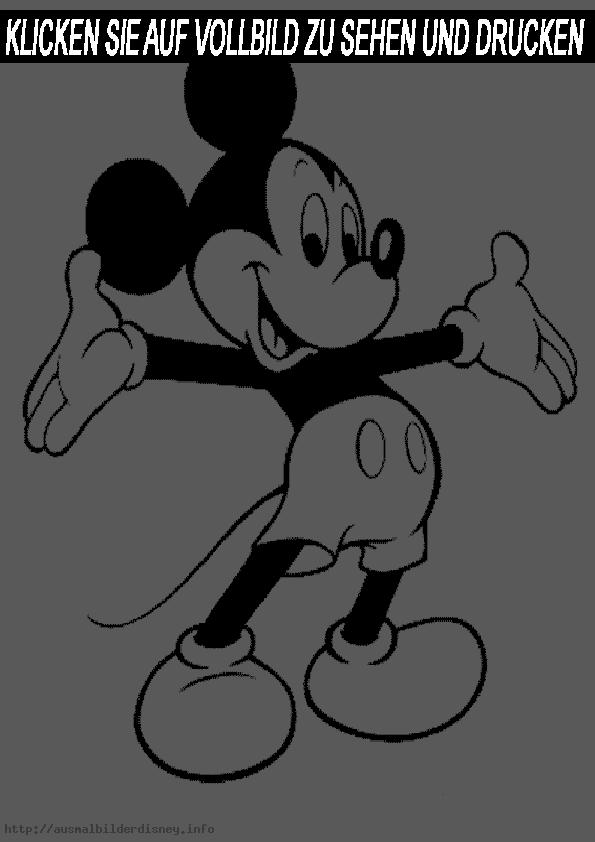 ausmalbilder kostenlos-mickey mouse-1