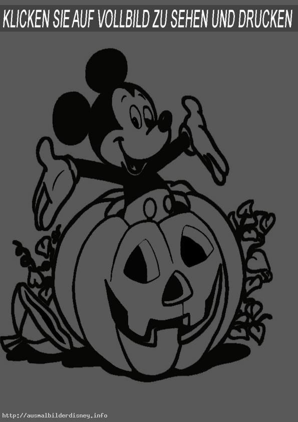 Ausmalbilder Disney Halloween-5