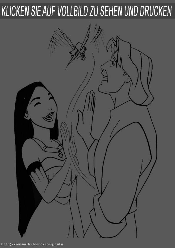 Ausmalbilder Disney Pocahontas-10
